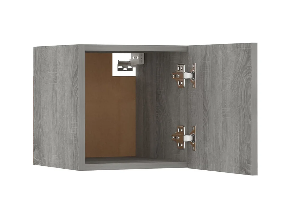 Åse Elise  Meubles TV muraux 8 pcs Sonoma gris 30,5x30x30 cm