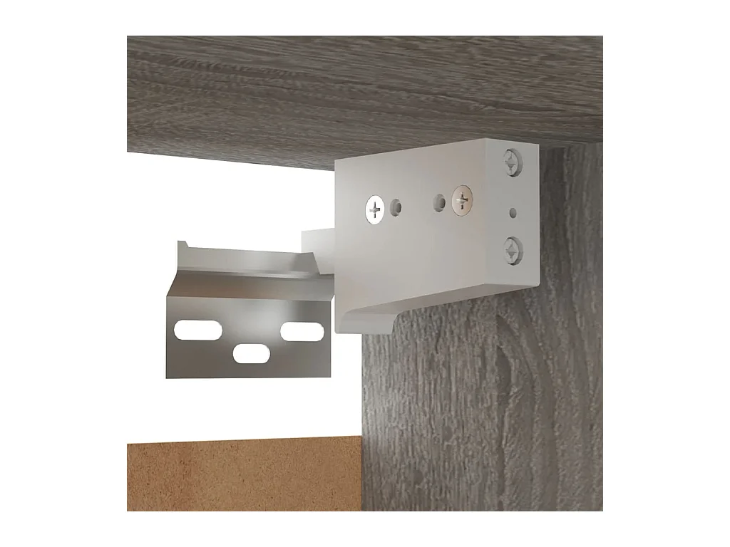 Åse Elise  Meubles TV muraux 8 pcs Sonoma gris 30,5x30x30 cm