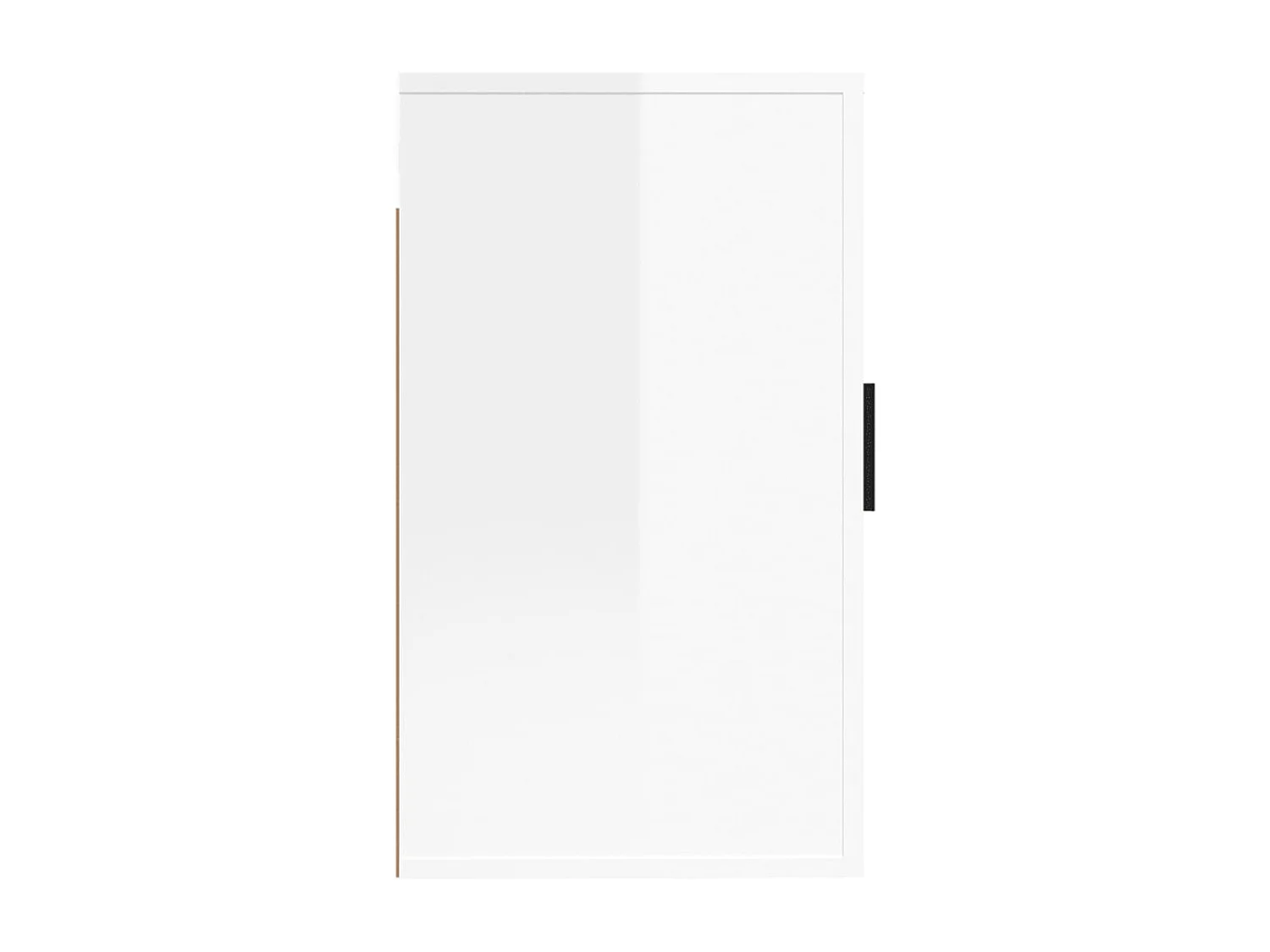 Murk  Tv-wandmeubels 2 st 40x34,5x60 cm hoogglans wit