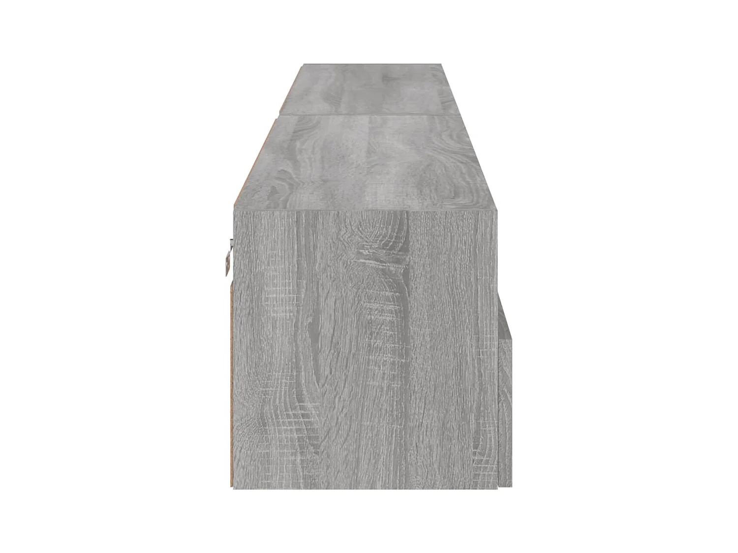 Sil  Meubles TV muraux 2pcs sonoma gris 100x30x30 cm bois ingénierie