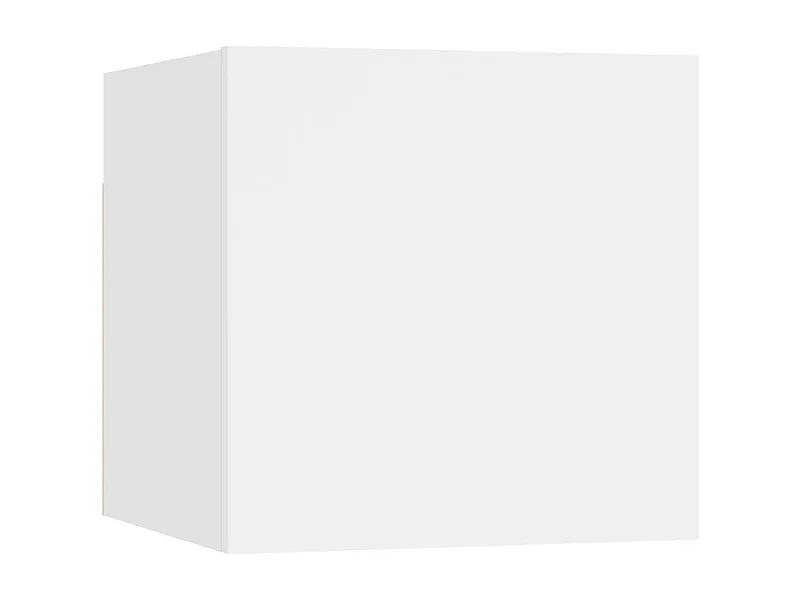 Ahakista  Tv-wandmeubel 30,5x30x30 cm wit