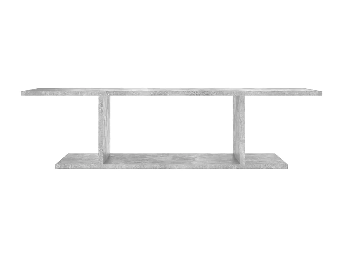 Kiandra  Meuble TV mural Gris béton 103x30x26,5 cm