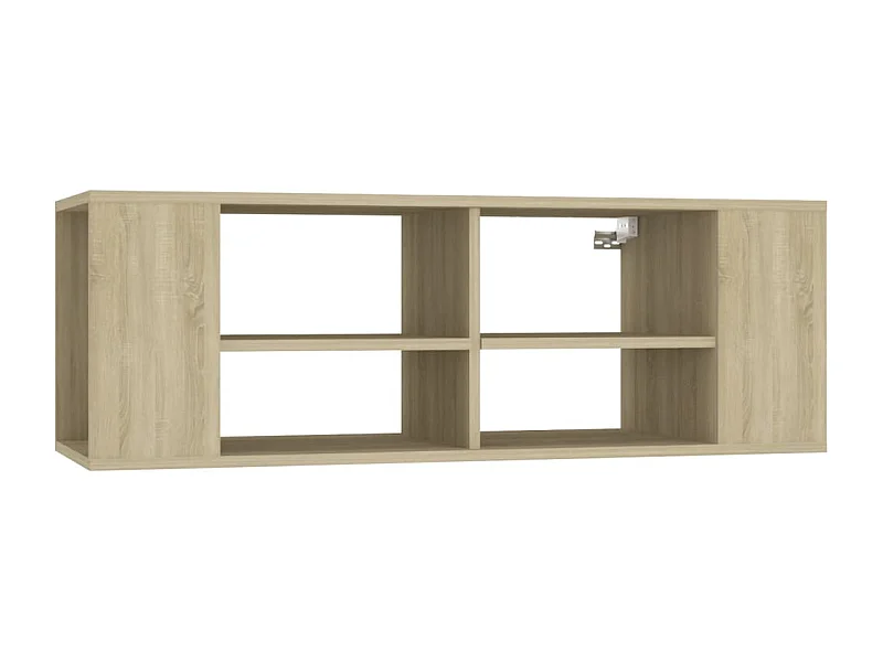 Ryno  Tv-wandmeubel 102x35x35 cm bewerkt hout sonoma eikenkleurig