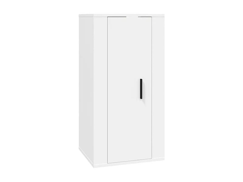 Murk  Meuble TV mural Blanc 40x34,5x80 cm