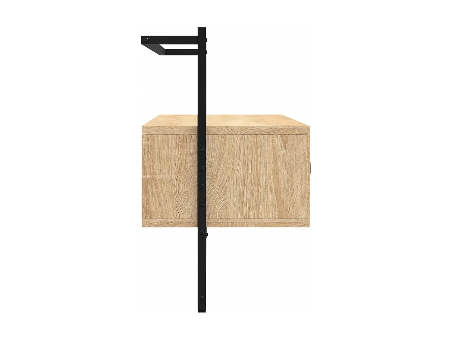 Randers  Tv-meubel wandgemonteerd 100,5x30x51 cm hout sonoma eikenkleur