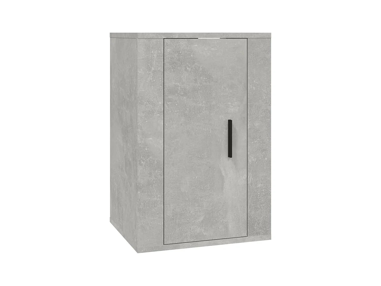 Murk  Mueble para TV de pared gris hormigón 40x34,5x60 cm