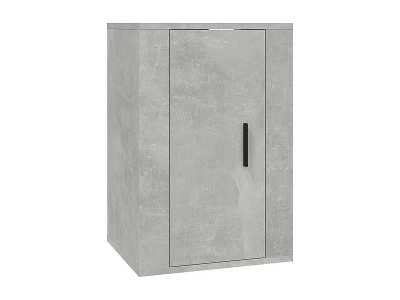 Murk  Mueble para TV de pared gris hormigón 40x34,5x60 cm