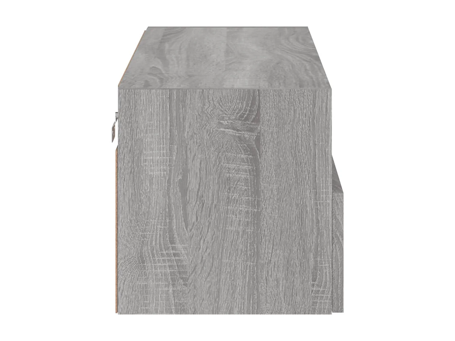 Sil  Meuble TV mural sonoma gris 80x30x30 cm bois d'ingénierie