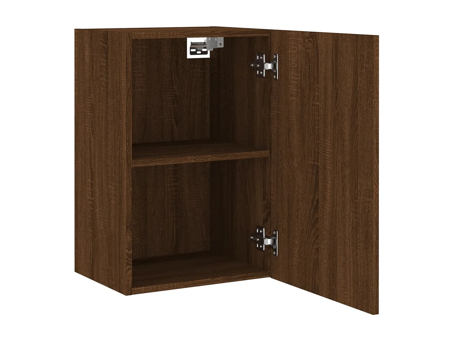 Chaffee  Tv-wandmeubel 40,5x30x60 cm bewerkt hout bruin eikenkleur