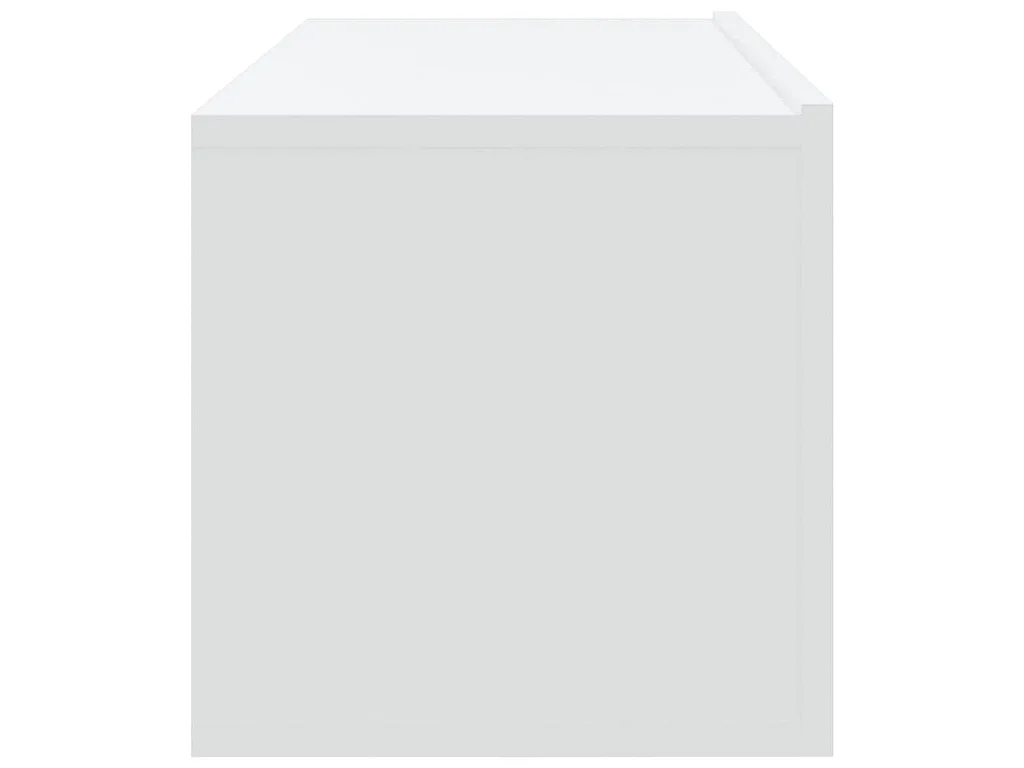 Lorien  Meubles TV muraux 2 pcs blanc 100x30x30 cm bois d'ingénierie