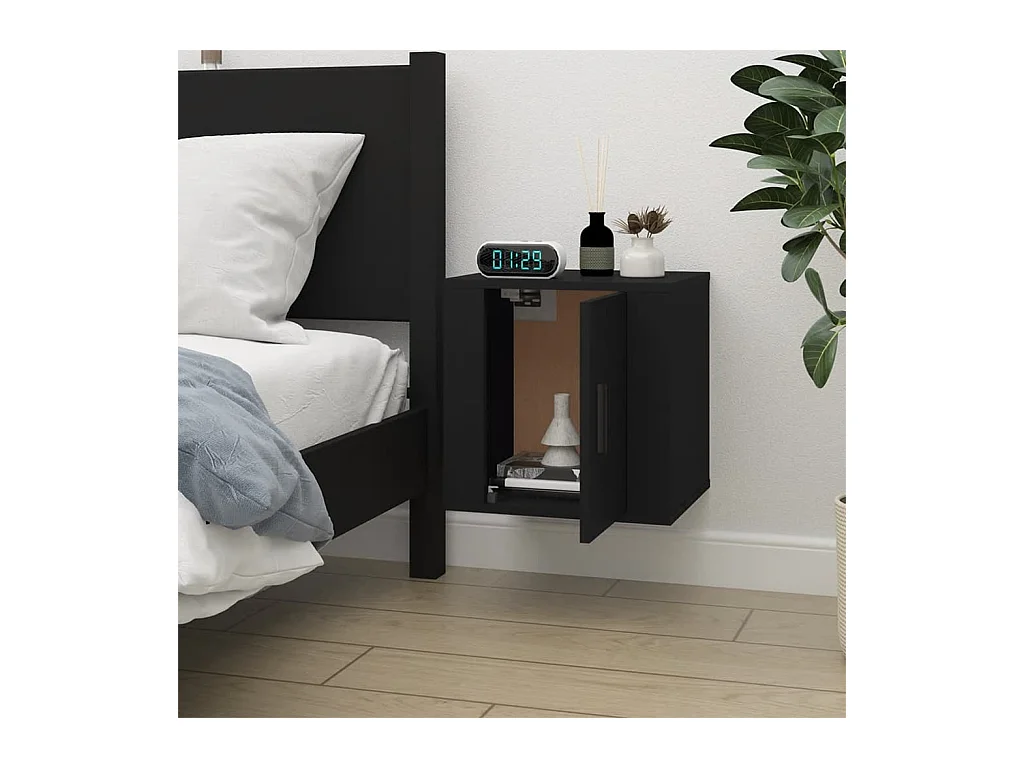 Murk  Tv-wandmeubel 40x34,5x40 cm zwart