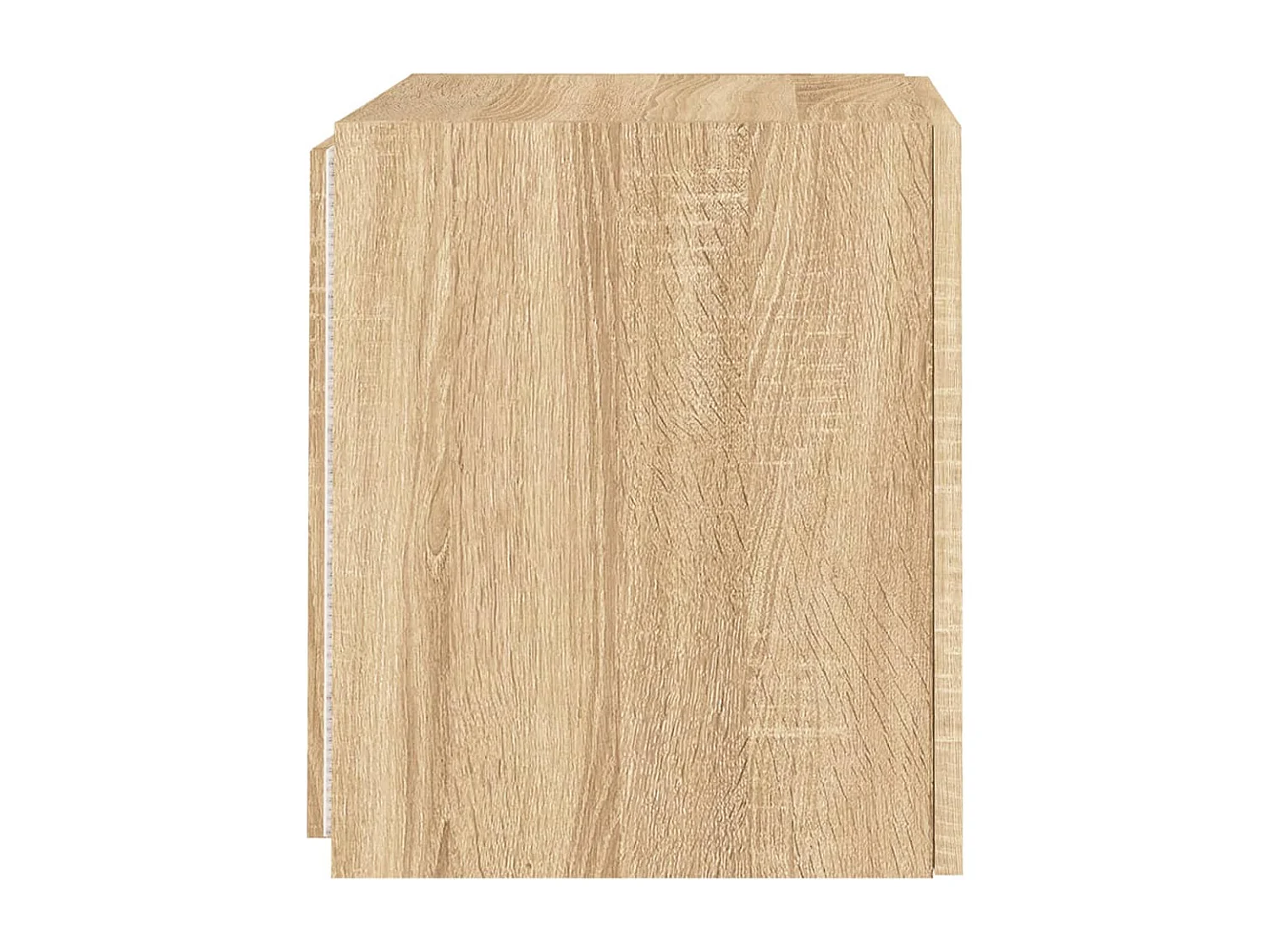 Gerben  Tv-wandmeubel met LED-verlichting 40,5x35x40 cm sonoma eiken