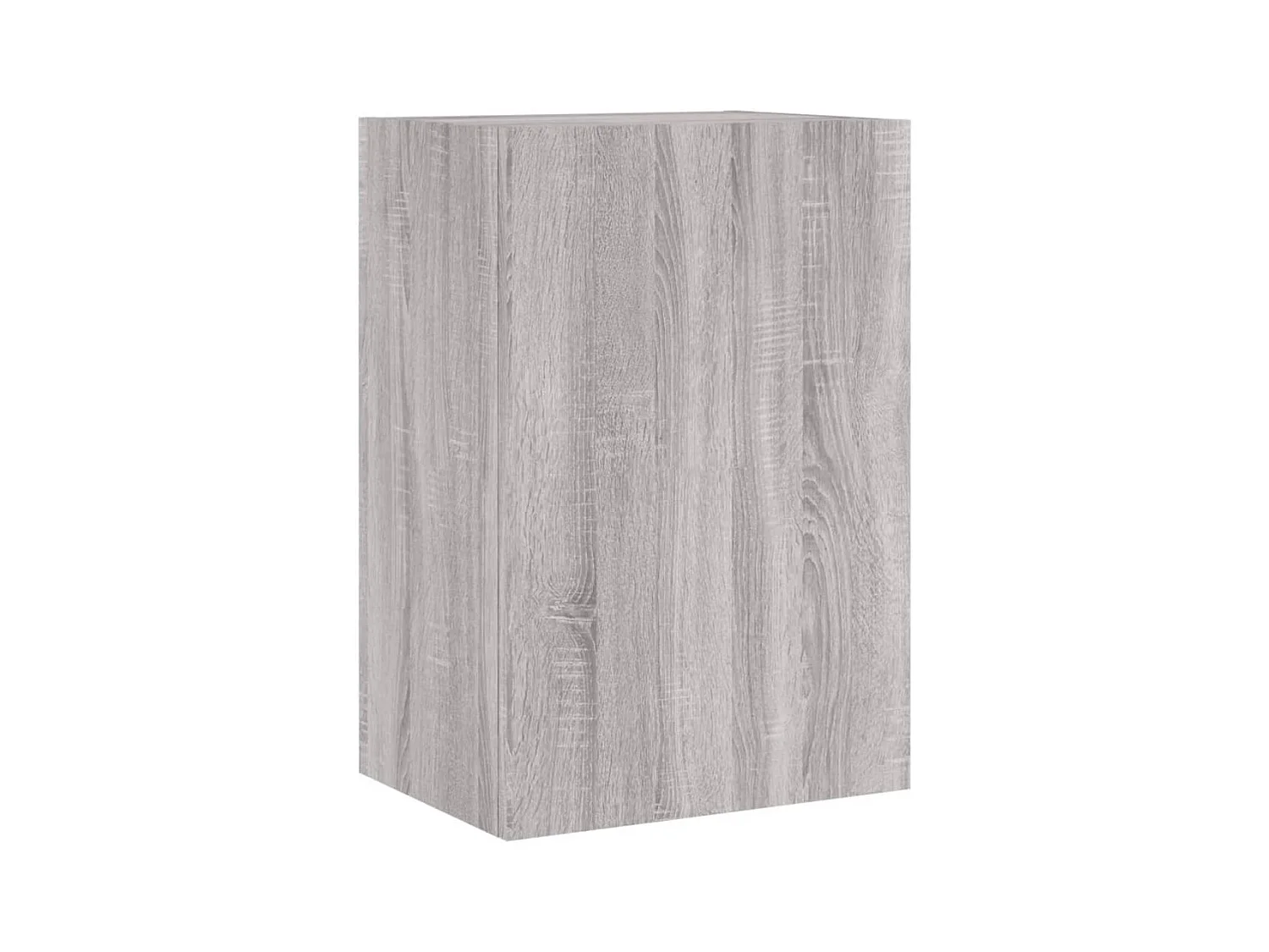 Chaffee  Meuble TV mural sonoma gris 40,5x30x60 cm bois d'ingénierie