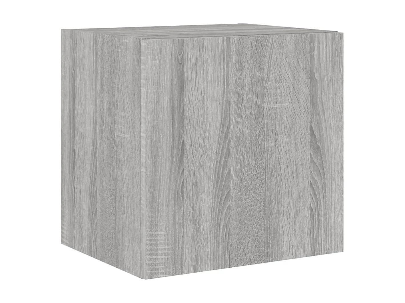 Gerben  Tv-wandmeubel met LED-verlichting 40,5x35x40 cm grijs sonoma