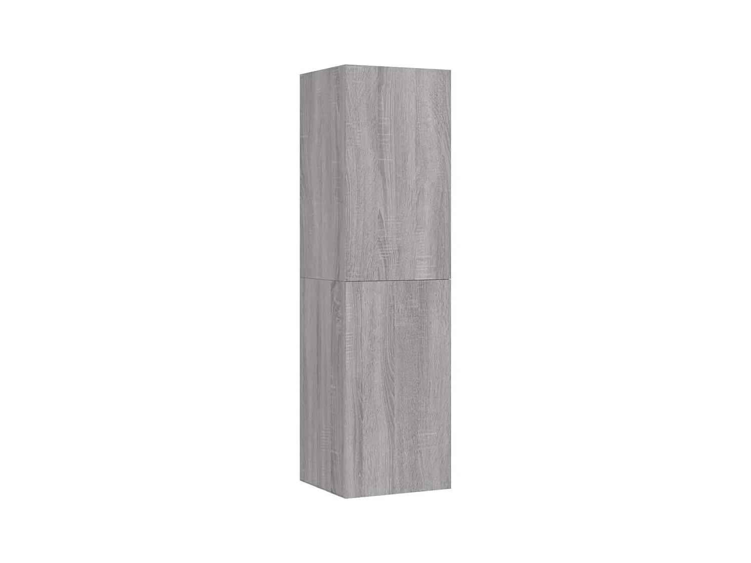 Hoeselt  Mueble para TV de pared gris Sonoma 30,5x30x110 cm