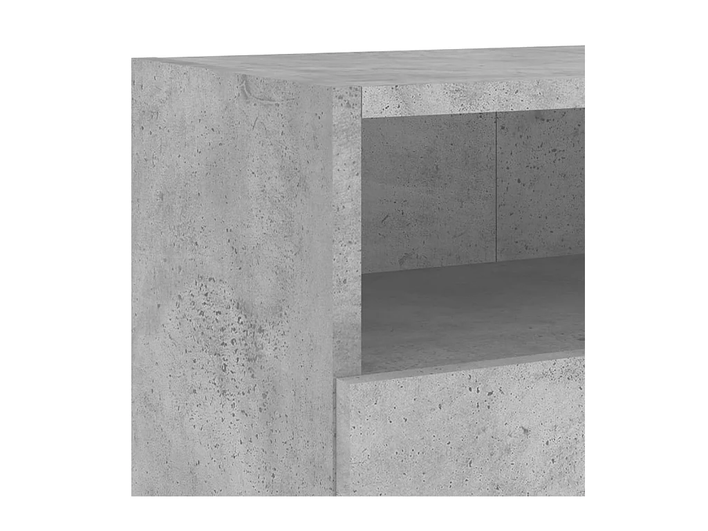 Sil  Tv-wandmeubels 2 st 100x30x30 cm bewerkt hout betongrijs
