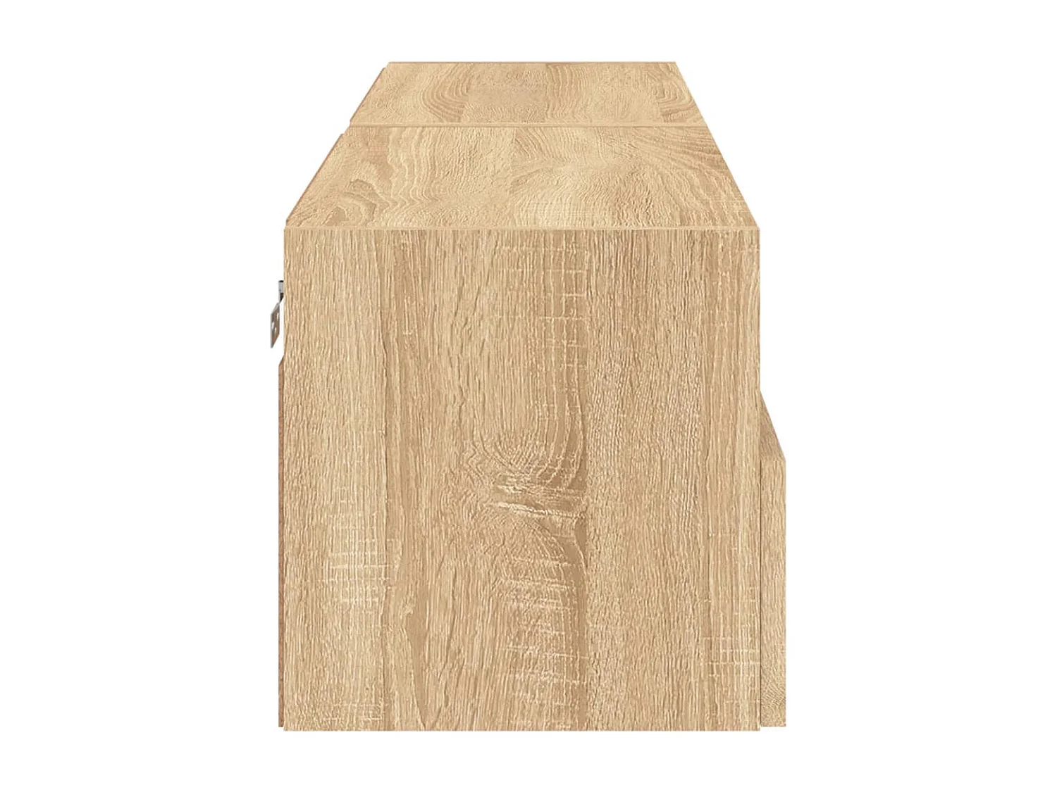 Sil  Muebles de TV de pared 2 uds madera roble Sonoma 60x30x30 cm