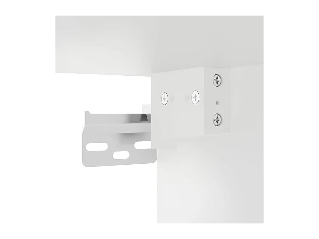 Murk  Tv-wandmeubel 40x34,5x40 cm wit