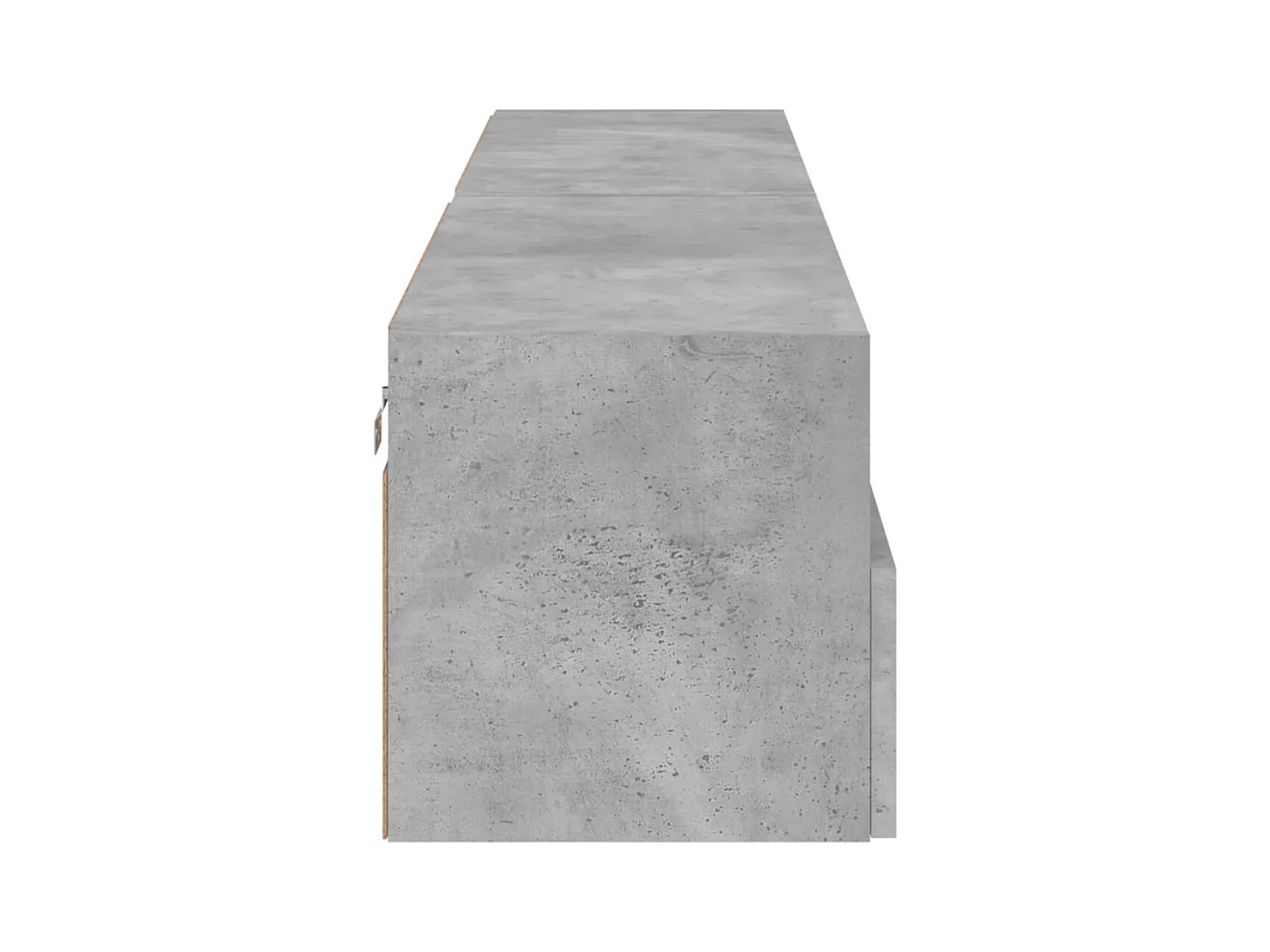 Sil  Meubles TV muraux 2 pcs gris béton 80x30x30cm bois d'ingénierie