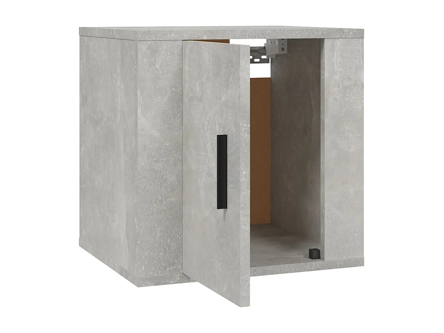 Murk  Tv-wandmeubels 2 st 40x34,5x40 cm betongrijs