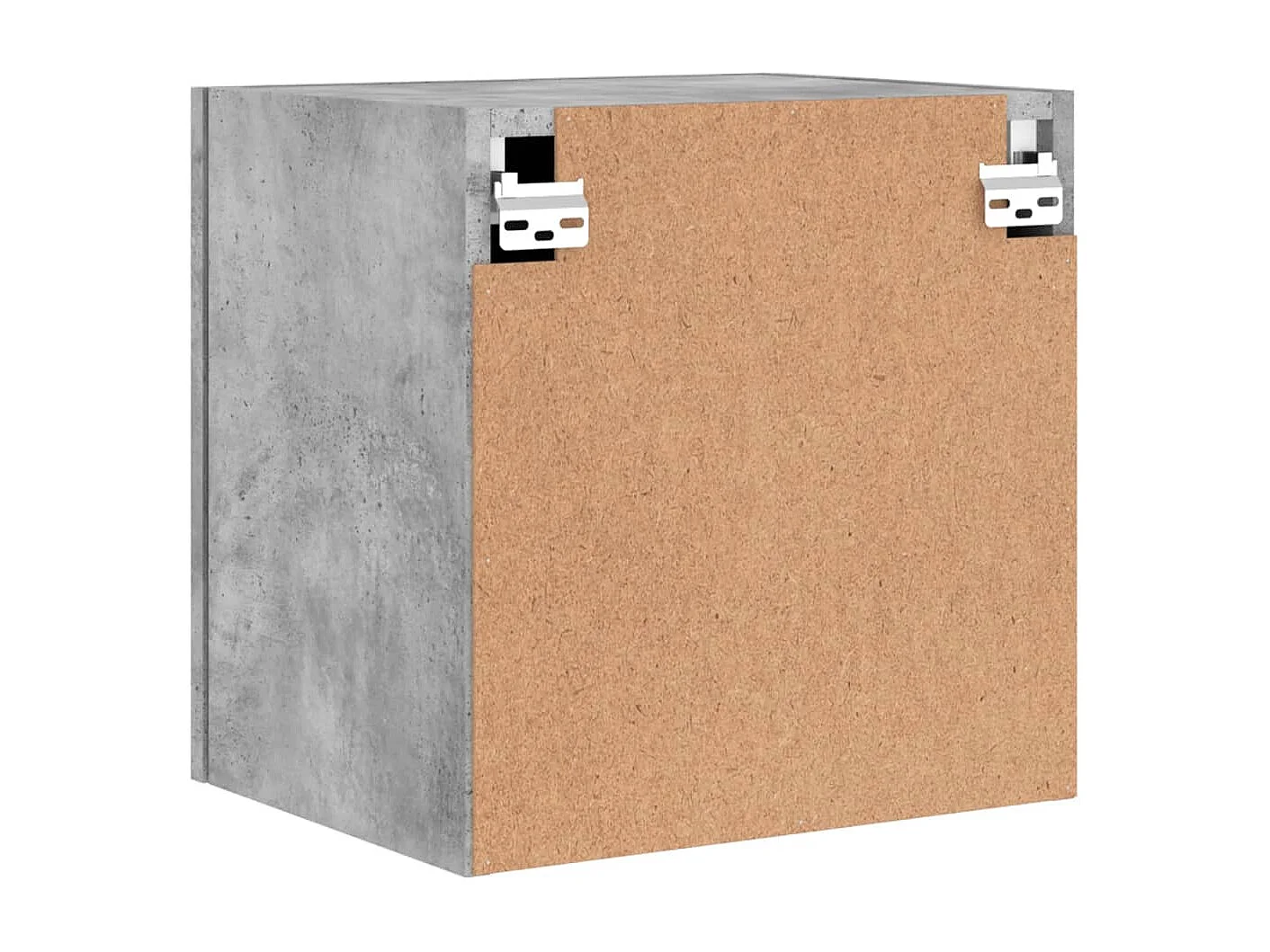 Chaffee  Tv-wandmeubels 2 st 40,5x30x40 cm bewerkt hout betongrijs