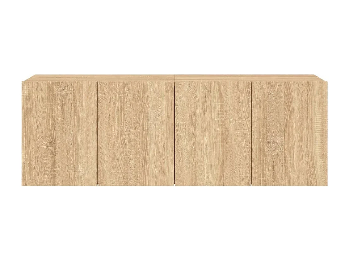American Canyon  Tv-meubels 2 st wandgemonteerd 60x30x41 cm sonoma eikenkleurig