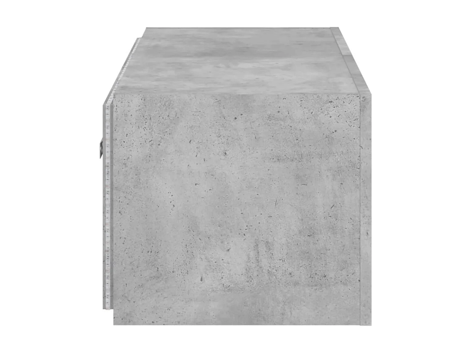 Gerben  Tv-wandmeubel met LED-verlichting 80x35x31 cm betongrijs