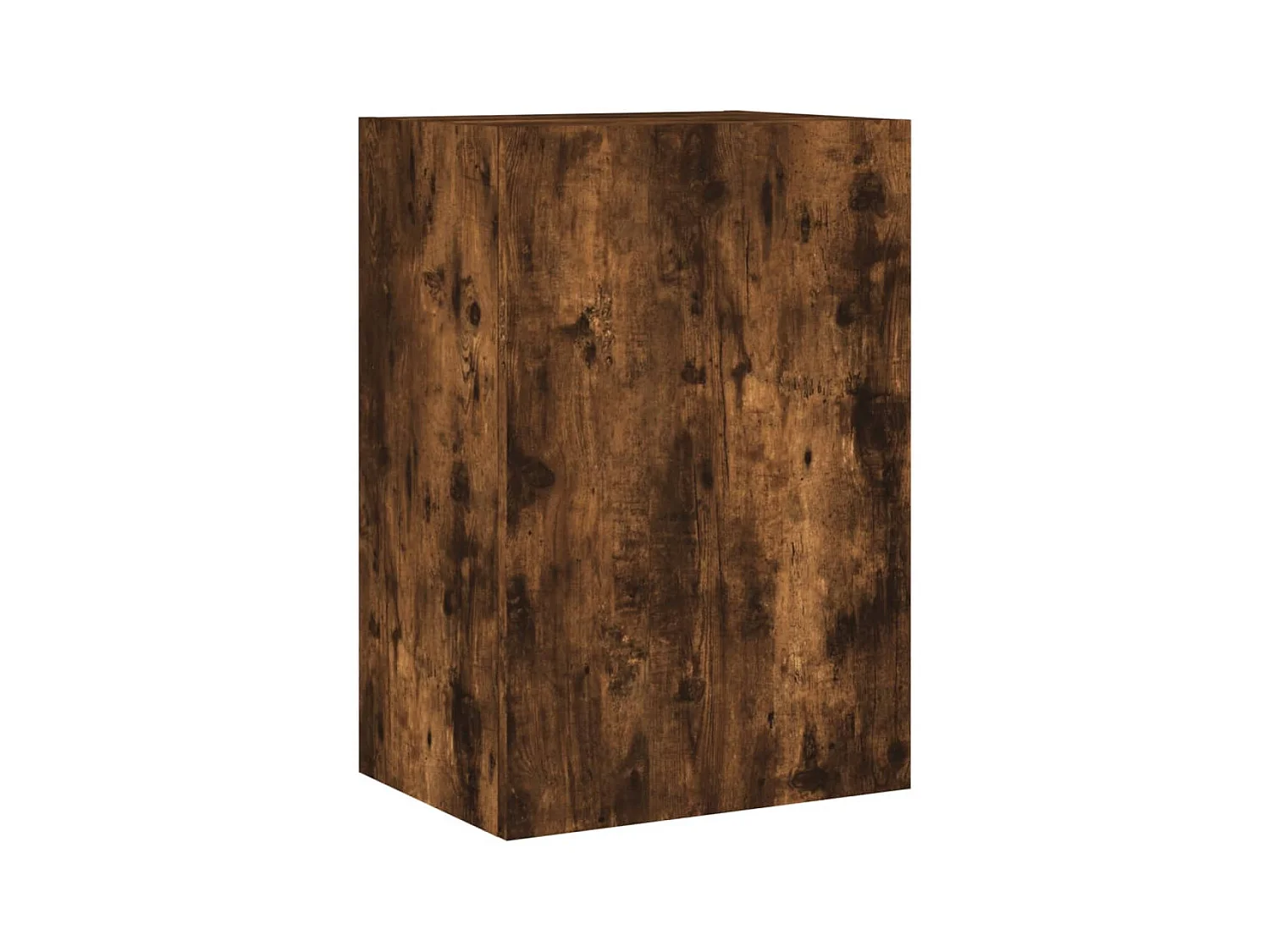 Chaffee  Meuble TV mural chêne fumé 40,5x30x60 cm bois d'ingénierie