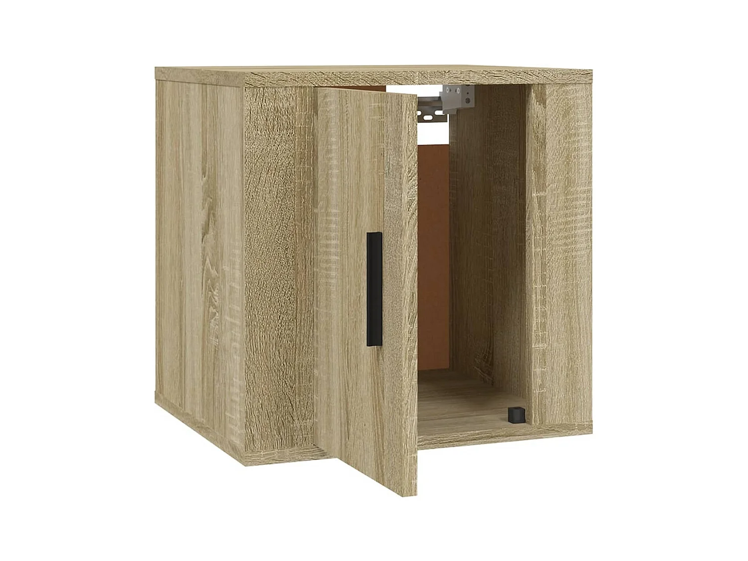 Murk  Muebles para TV de pared 2 uds roble Sonoma 40x34,5x40 cm