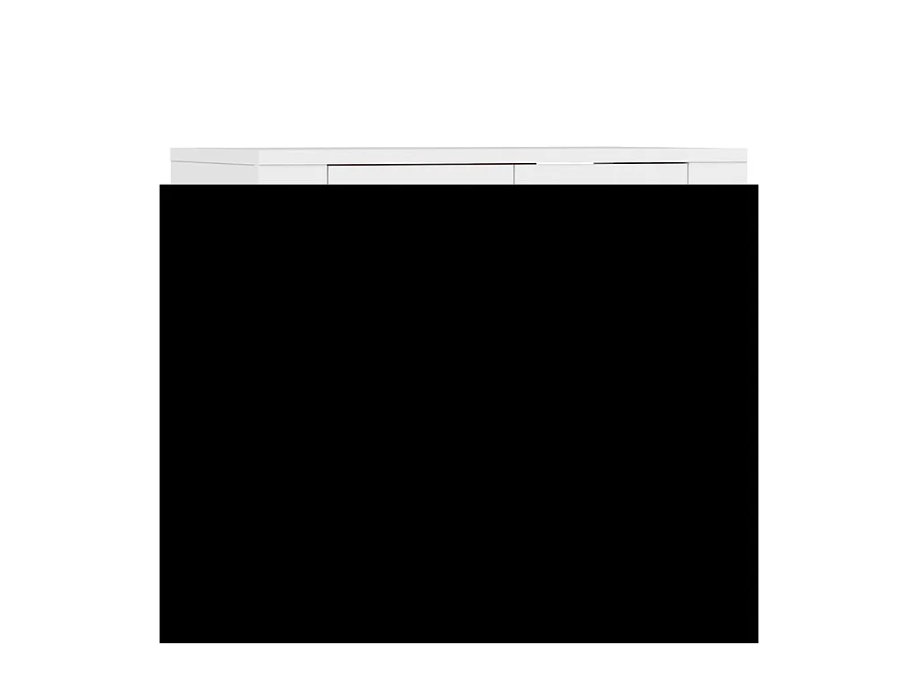 Crofton  Meubles TV muraux 2 pcs blanc 57x34,5x40 cm