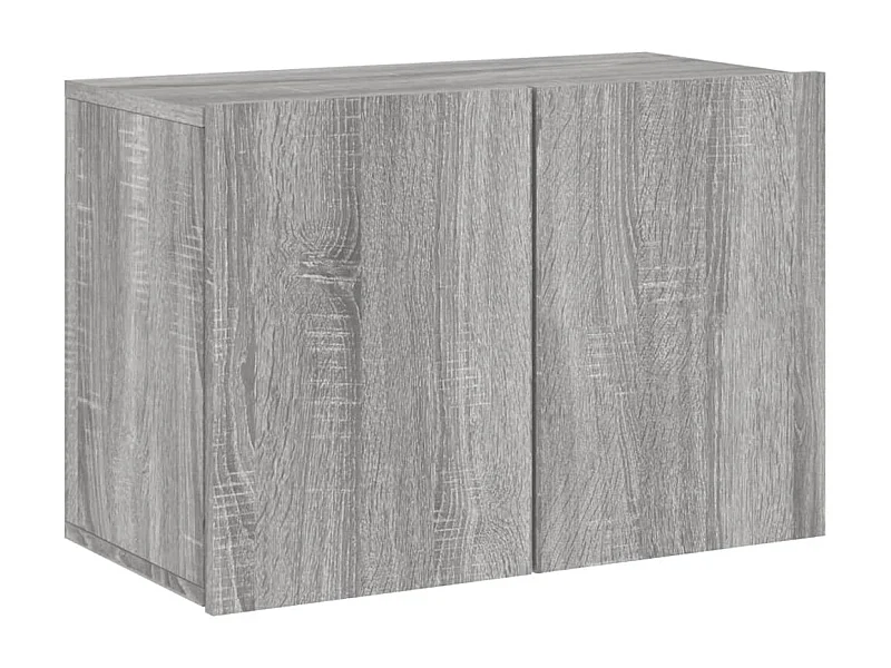 American Canyon  Tv-meubel wandgemonteerd 60x30x41 cm grijs sonoma eikenkleurig