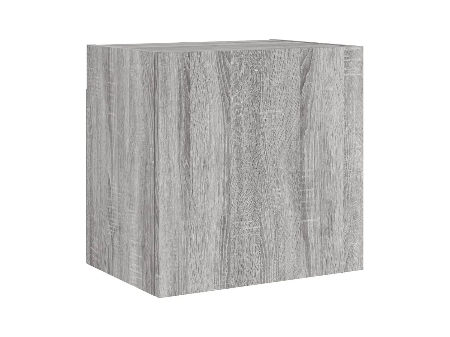 Chaffee  Meuble TV mural sonoma gris 40,5x30x40 cm bois d'ingénierie