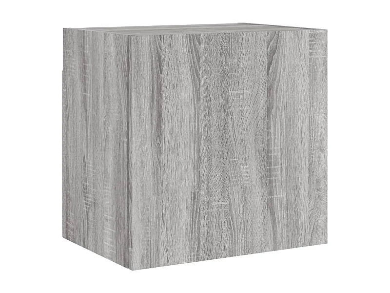 Chaffee  Tv-wandmeubel 40,5x30x40 cm bewerkt hout grijs sonoma