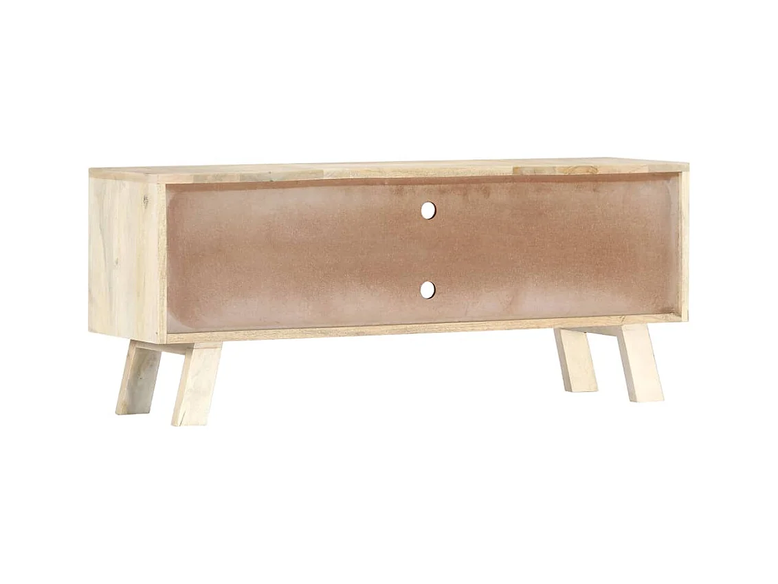 Garden Furniture -  Tv-meubel 110x30x44 cm massief mangohout