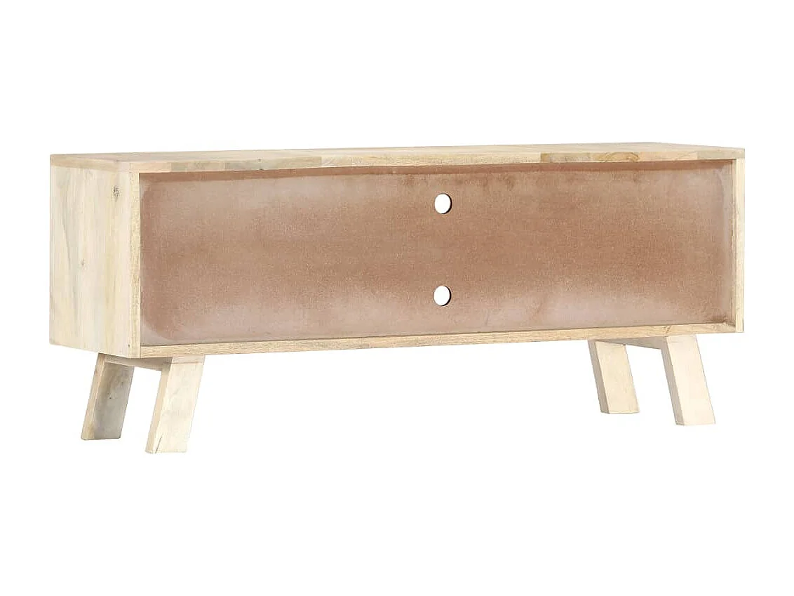 Garden Furniture -  Meuble TV 110x30x44 cm Bois massif de manguier