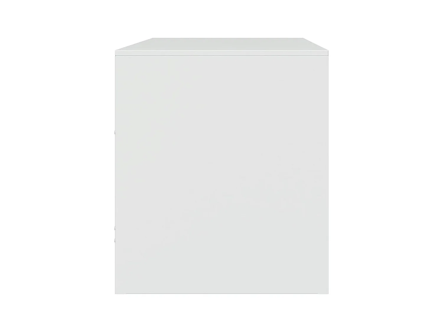 Amelie  Tv-meubelen 2 st 67x39x44 cm staal wit