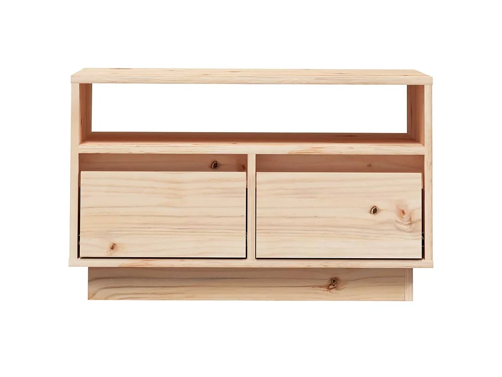 Bemidji  Tv-meubel 60x35x37 cm massief grenenhout