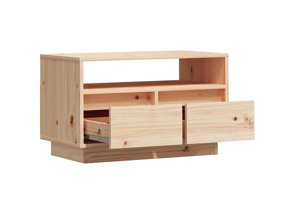 Bemidji  Tv-meubel 60x35x37 cm massief grenenhout