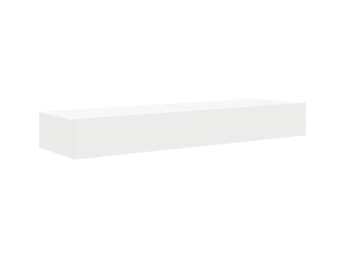 Felizia  Tv-meubelen 2 st met LED-verlichting 60x35x15,5 cm wit