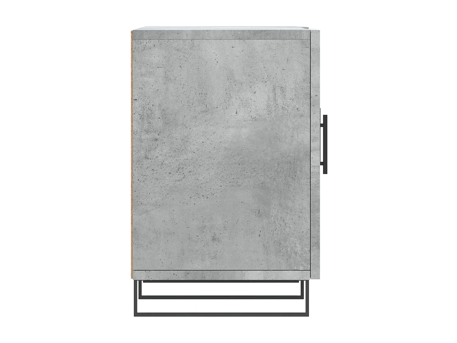 Astrid Helene  Mueble de TV madera de ingeniería gris hormigón 150x30x50 cm
