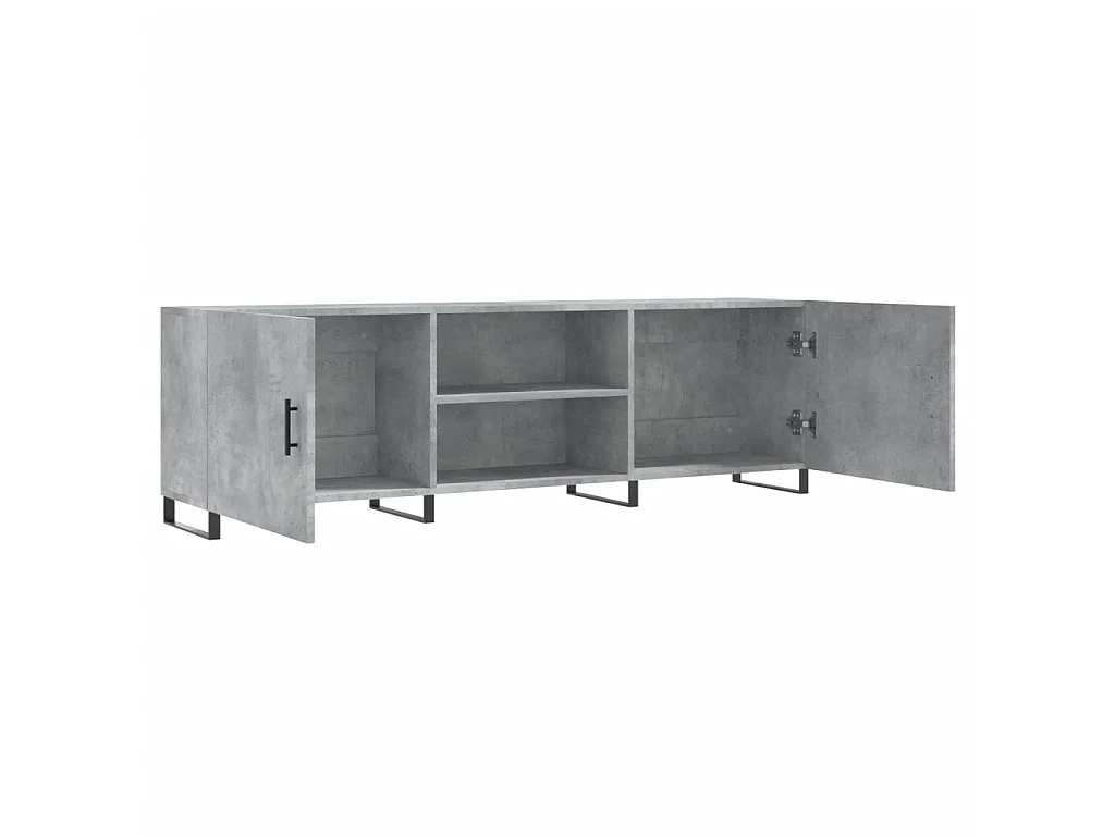 Astrid Helene  Tv-meubel 150x30x50 cm bewerkt hout betongrijs