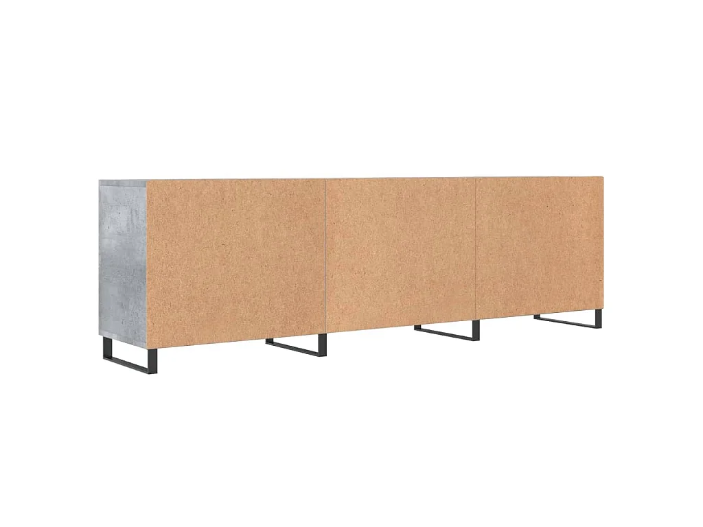 Astrid Helene  Tv-meubel 150x30x50 cm bewerkt hout betongrijs