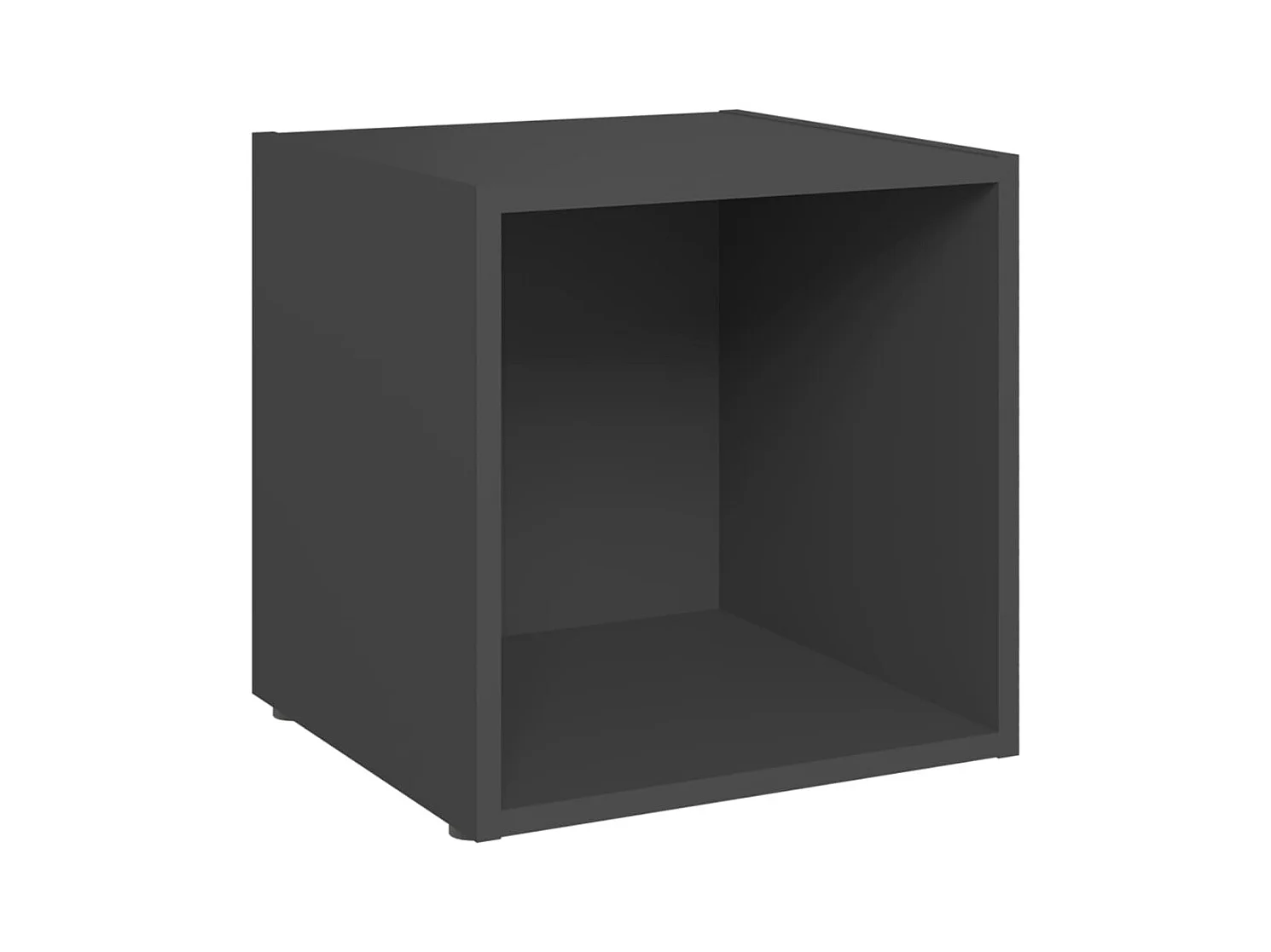 Cape Canaveral  Meubles TV 4 pcs gris 37x35x37 cm bois d’ingénierie