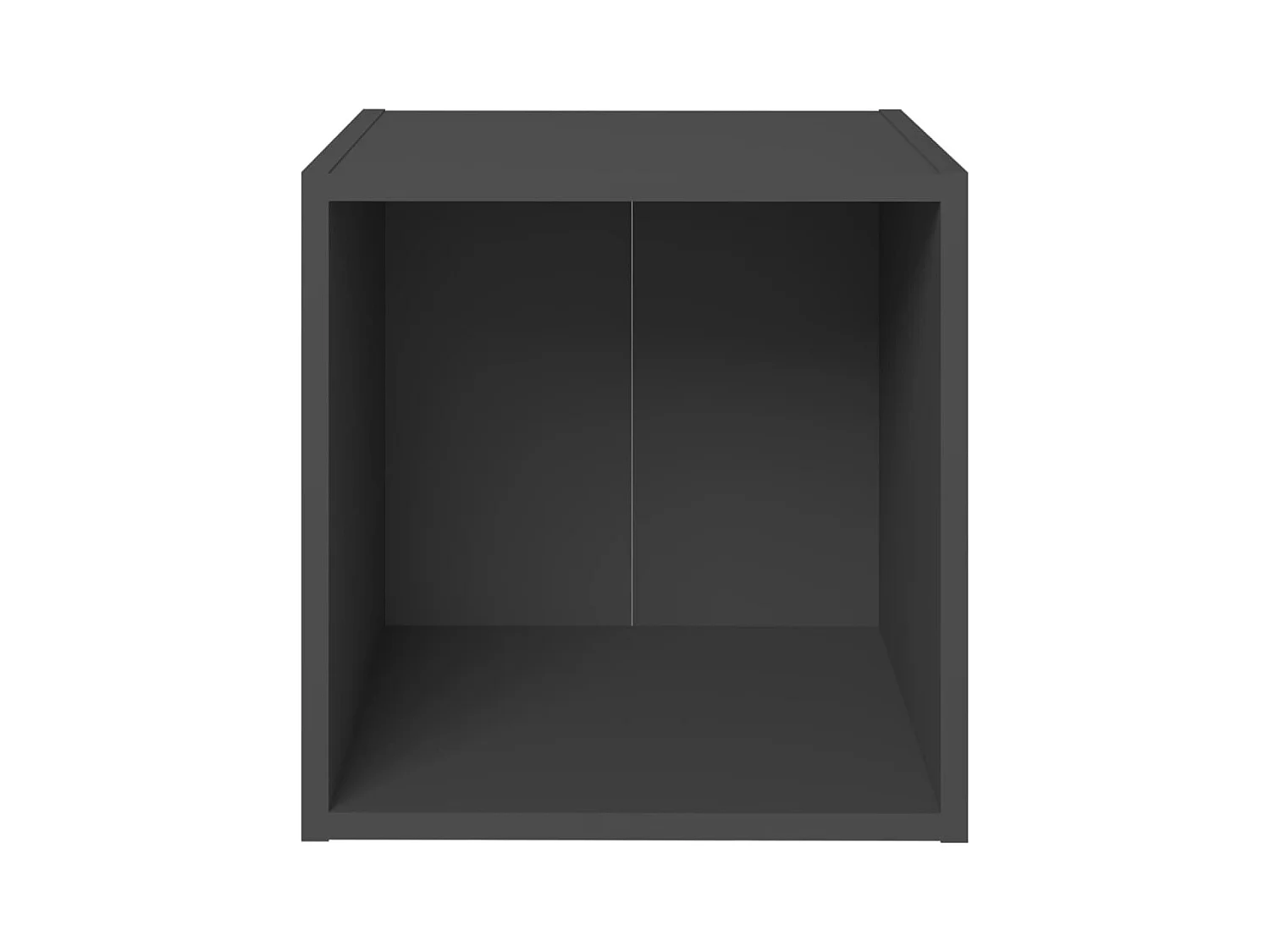 Cape Canaveral  Meubles TV 4 pcs gris 37x35x37 cm bois d’ingénierie