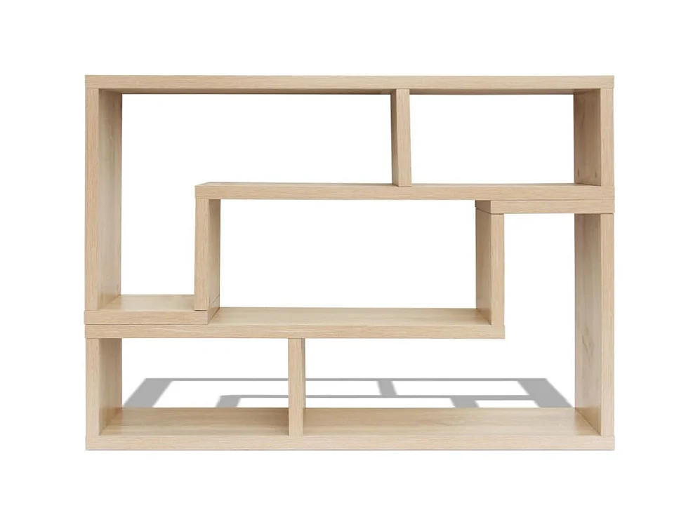 Jarah  Meuble TV double en forme de L Chêne