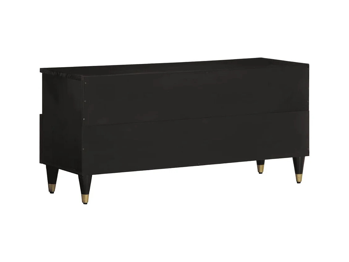 Garden Furniture -  Meuble TV 100x33x46 cm bois massif de manguier