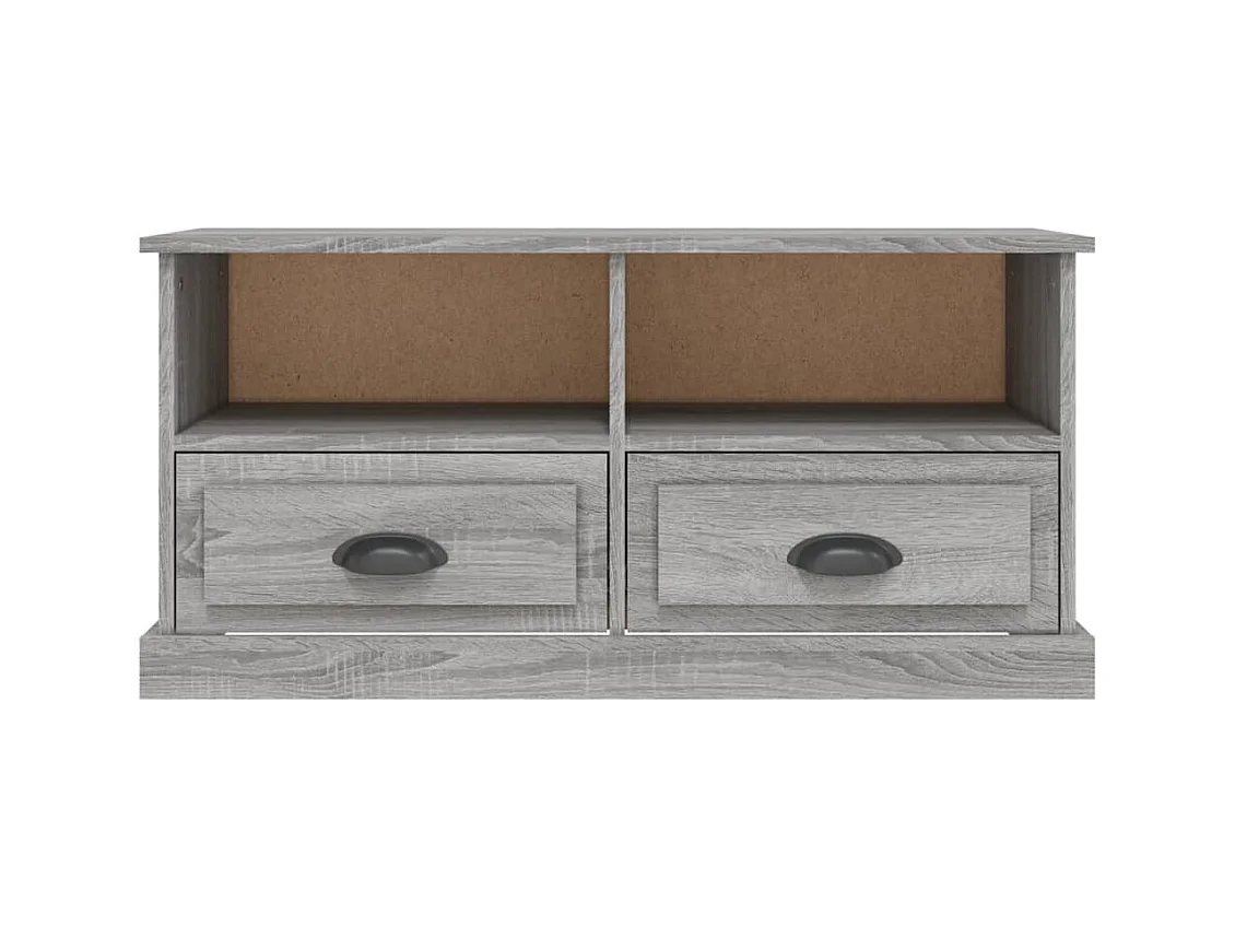Vrelmi  Mueble para TV madera contrachapada gris Sonoma 93x35,5x45 cm