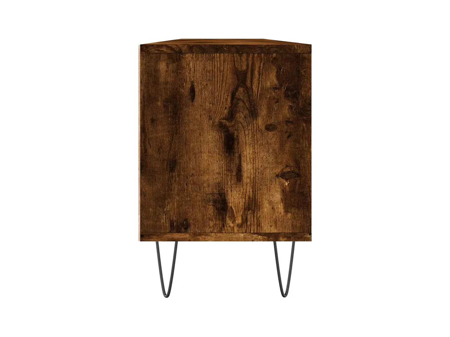 Salon-de-Provence  Meuble TV chêne fumé 150x30x44,5 cm bois d'ingénierie