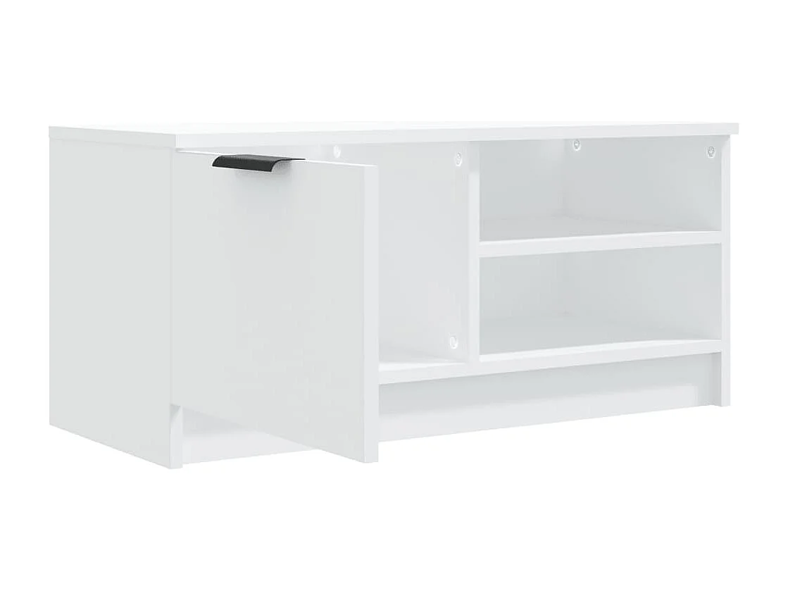 Bryvra  Meubles TV 2 pcs Blanc 80x35x36,5 cm Bois d'ingénierie