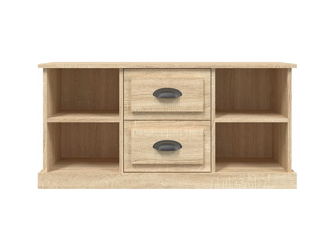 Dralinor  Meuble TV chêne sonoma 99,5x35,5x48 cm bois d'ingénierie
